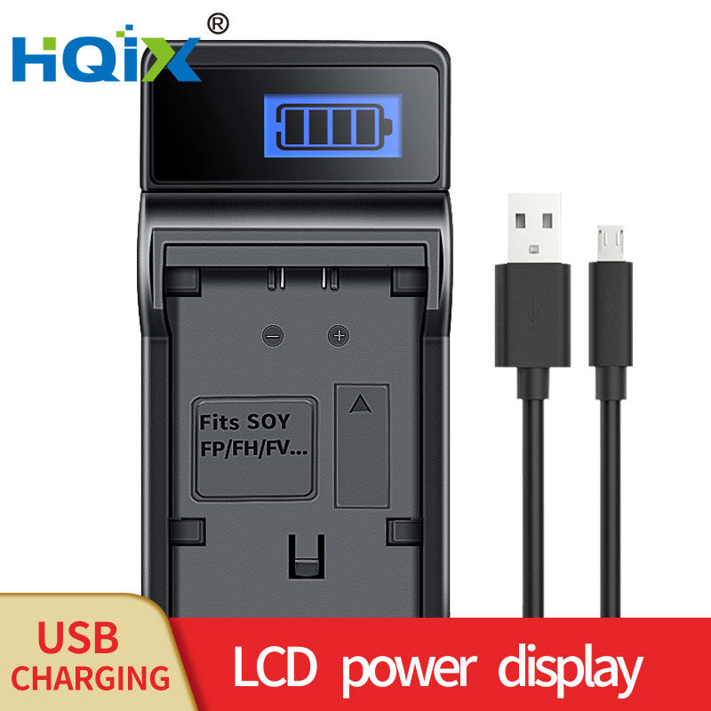 Hqix for sony dcr-dvd103 dvd105 dvd202 dvd405 dvd505 dvd203 dvd205 dvd304 dvd305 dvd403 dvd404 camera np-fp70 battery charger