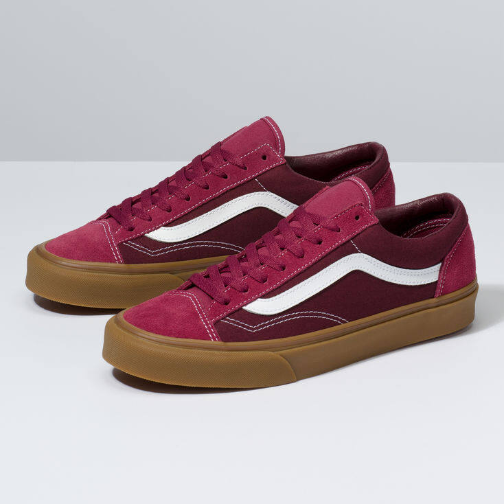 vans style 36 beet red