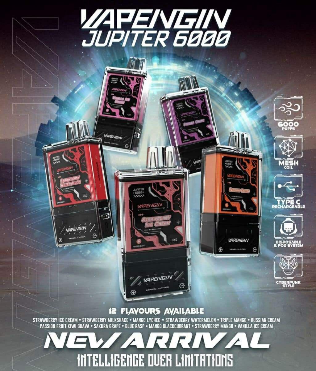 Vapengin Jupiter Cartridge 6000 Lazada