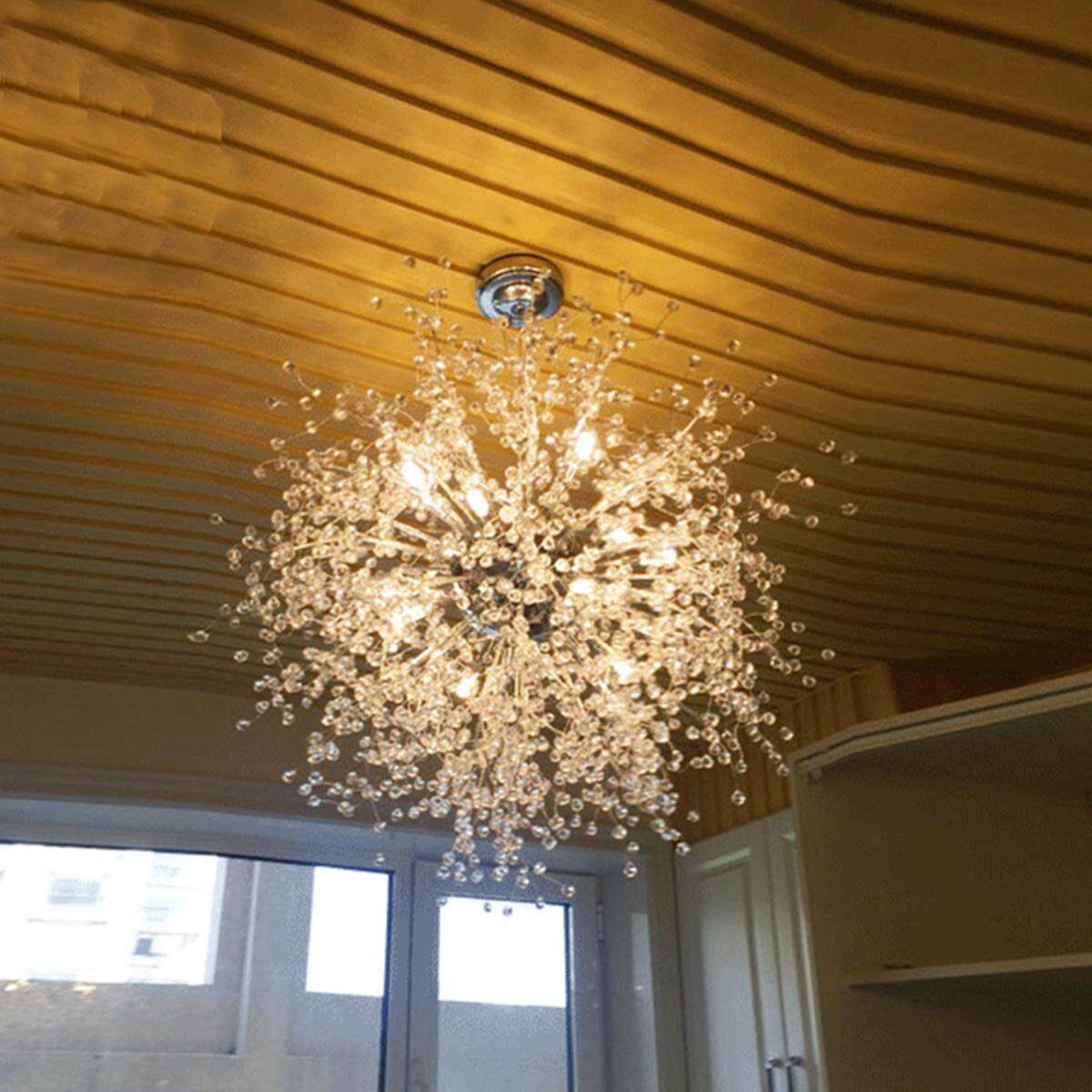 Modern Dandelion LED Chandelier Fireworks Pendant Lamp Ceiling Lights Home Decor