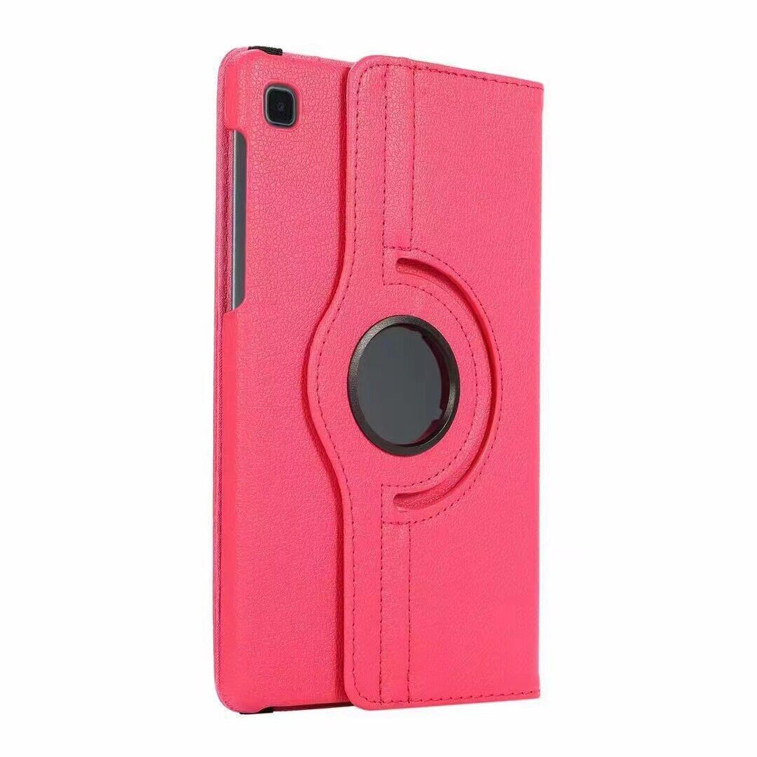 Case for samsung galaxy tab a7 lite 8.7" 2021 sm-t220/t225 pu leather book case stand function auto sleep/wake rotating cover