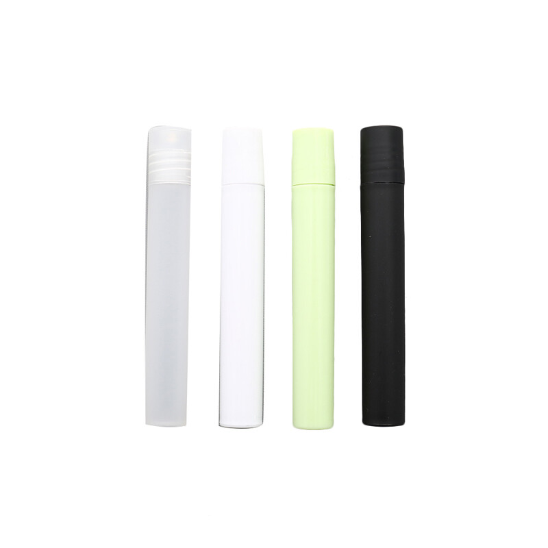 Eioce 10ml Empty Perfume Roll Roller Ball Bottle Plastic Stainless Steel Oil Container