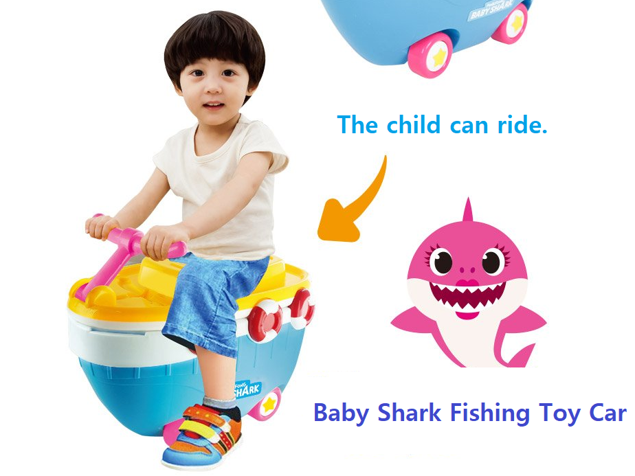 baby shark ride on toys for toddlers