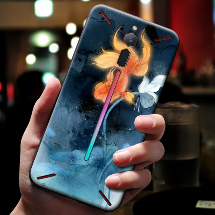 Applicable To Nubia Red Magic Mars Game Phone Case Cartoon Relief Nubia Red Devil 2 Generation Nx619j Set Cute Lazada Singapore