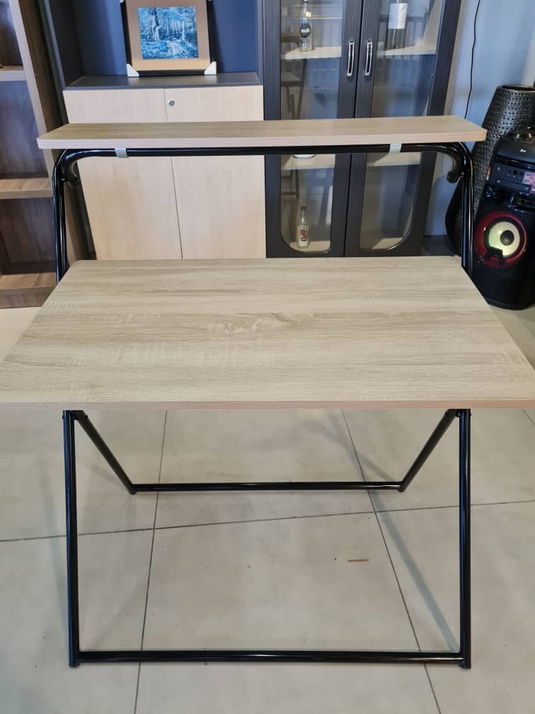 foldable study table / study table / office table / metal leg study