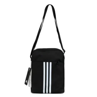 black adidas messenger bag