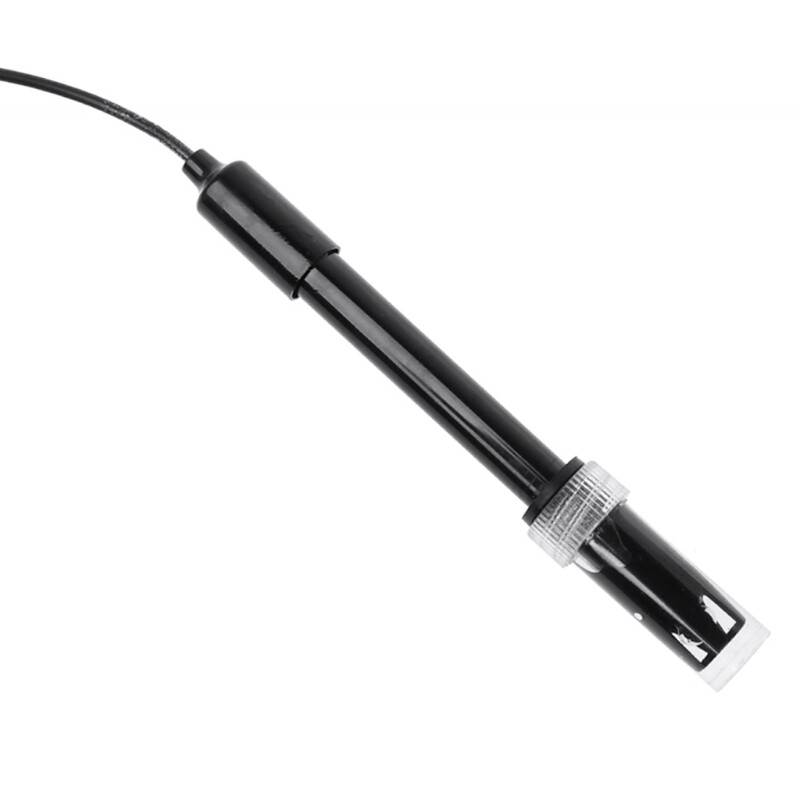 PH Electrode Sensor PH Meter Tester 0-14 Value Hydroponic Sensor BNC Connector Probe Detection Non-rechargeable