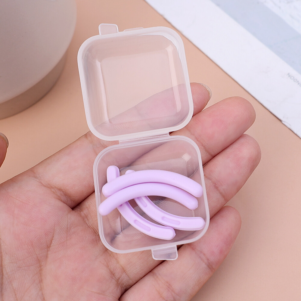 Dorisna 4pcs/box Eyelash Curler Replacement Pads Universal Type Curling High Elastic Rubber Pad Beauty Tool Makeup