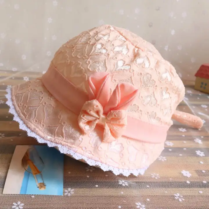 bucket hats for baby girl
