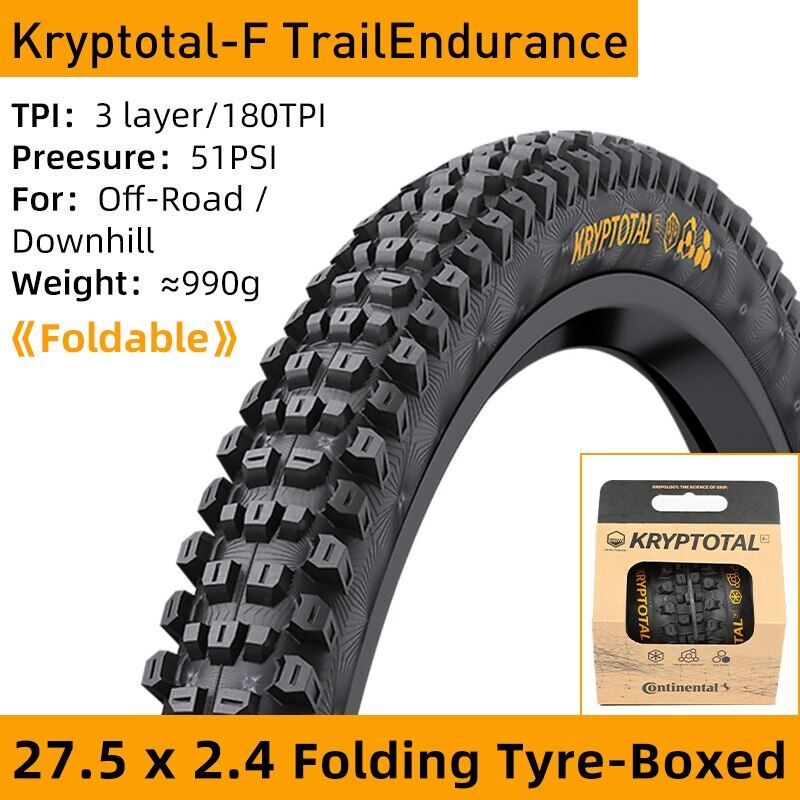 【COD】Continental Kryptotal Mountain Bike Tires 27.5X2.4 29 X 2.4 27.5X2 ...