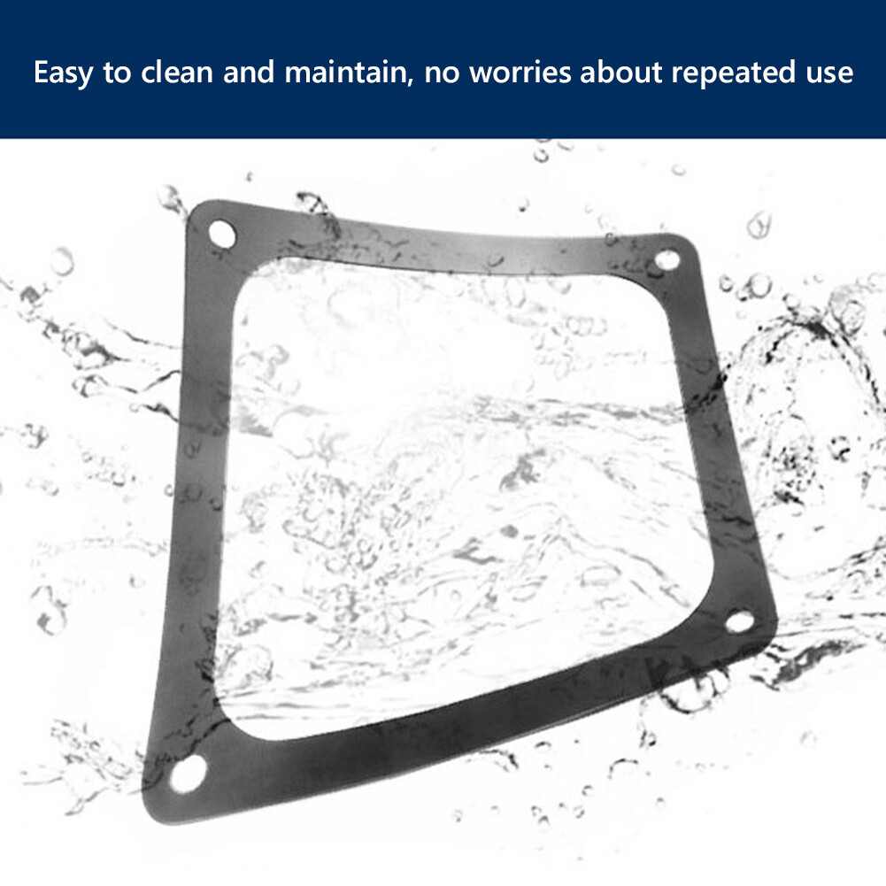 Magnetic Dust Filter PC Computer Case Fan Dustproof Mesh Cover Net Guard