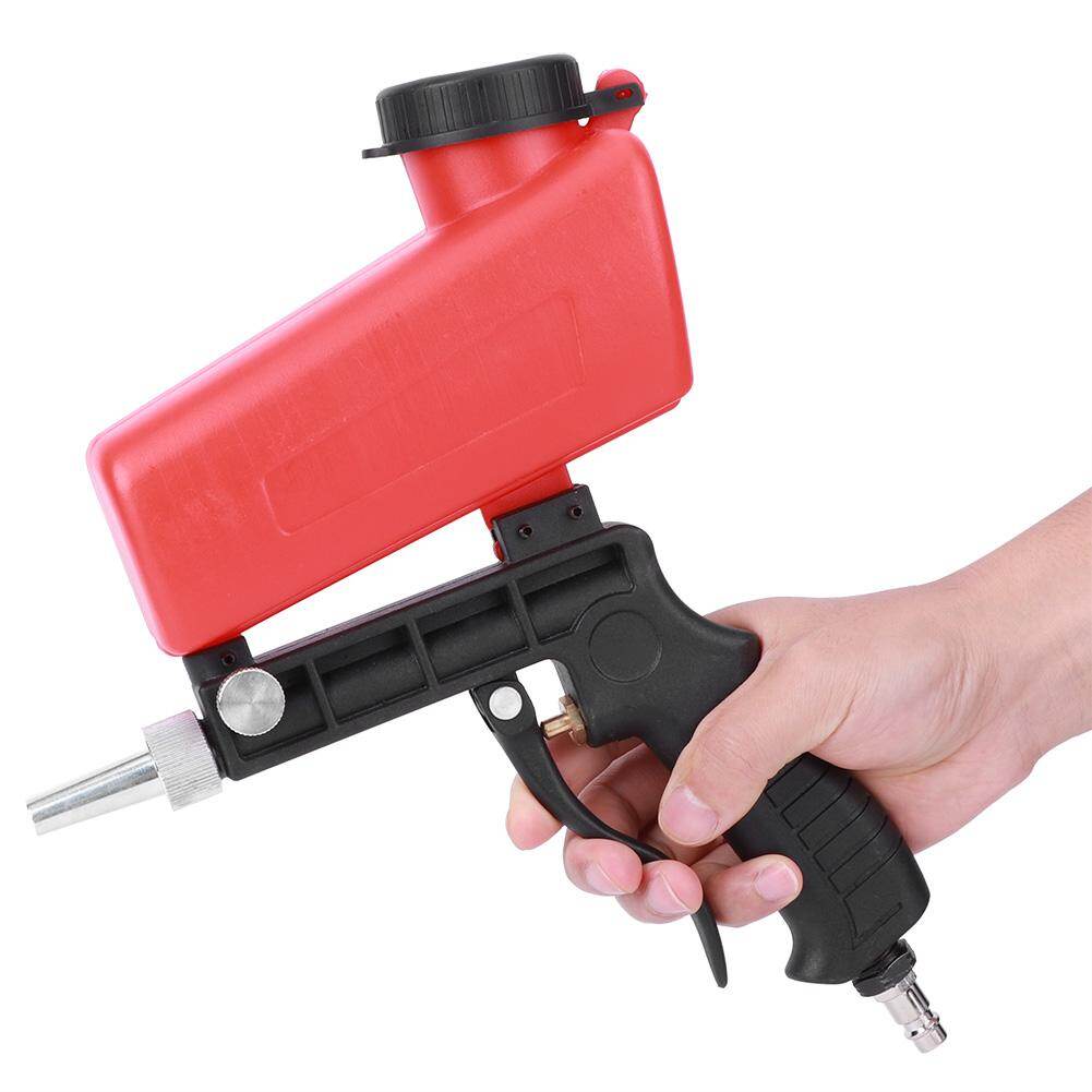 Máy phun cát khí nén Súng phun cầm tay Máy thổi cát mini công nghiệp Dụng cụ khí cầm tay