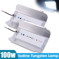 Đèn Pha 100W 96Led Đèn Pha AC 220V Đèn Pha Ngoài Trời IP65 Đèn LED Chống Nước Đèn Đường Chiếu Sáng Cảnh Quan