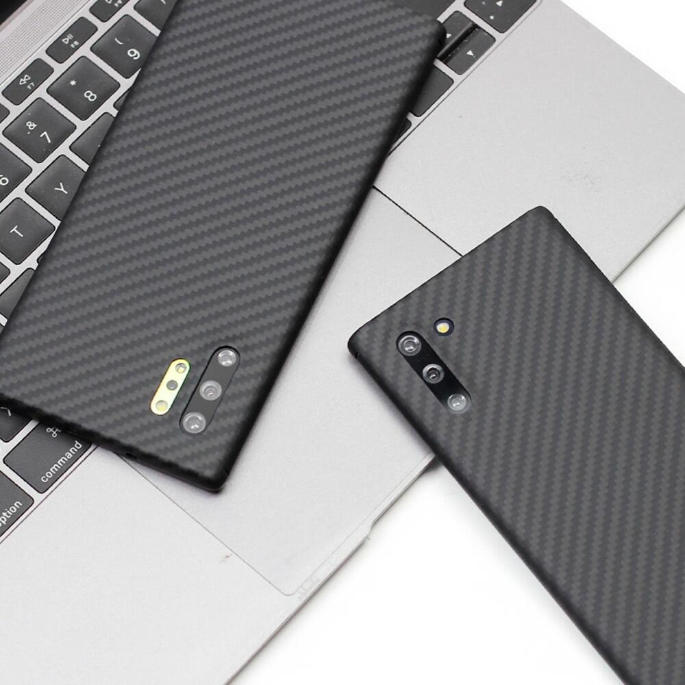 0.7mm Ultra Thin Carbon Fiber Pattern For Samsung Note 10 Plus Case