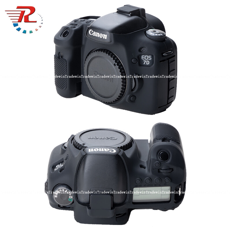 Soft Silicone Rubber Camera Body Cover Case For Canon EOS 7D