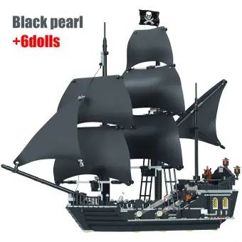 black pearl toy ship