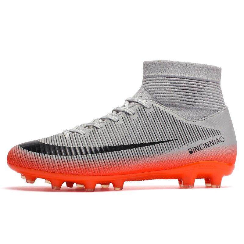 Men/'s Soccer Cleats Shoes Kids Outdoor Football Boots Sports Training Sneakers