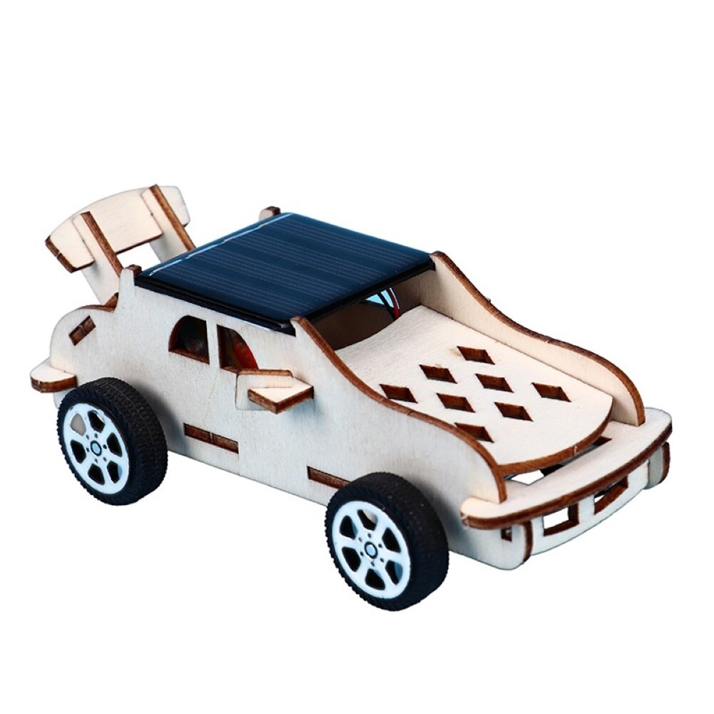 Microgood Kids Sáng Tạo Tự Lắp Ráp Năng Lượng Mặt Trời Xe Mô Hình Handmade Thí Nghiệm Khoa Học Đồ Chơi