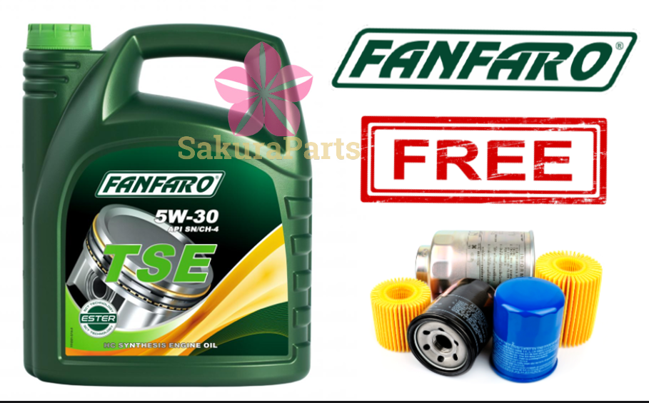 (MADE IN GERMANY) SCT FANFARO 5W30 TSE Ester Fully Synthetic Engine Oil