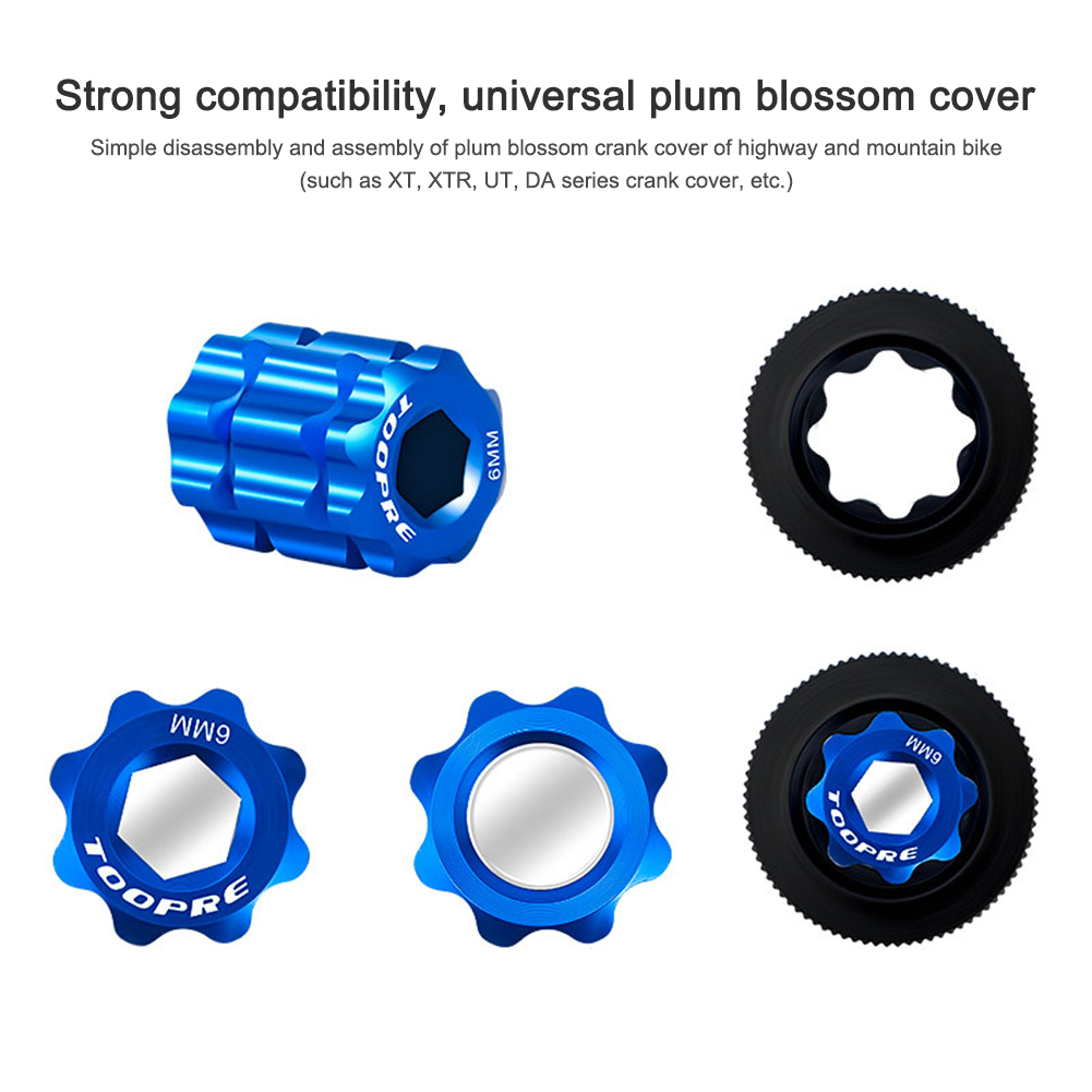One-Piece Crankset Removal Wrench Hollow Bicycle Crank Installation Tool