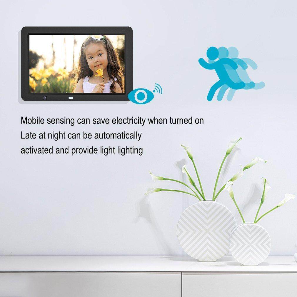 UINN 12 inch LED HD Khung Ảnh Kỹ Thuật Số với RC Cảm Biến Chuyển Động Và 8 GB