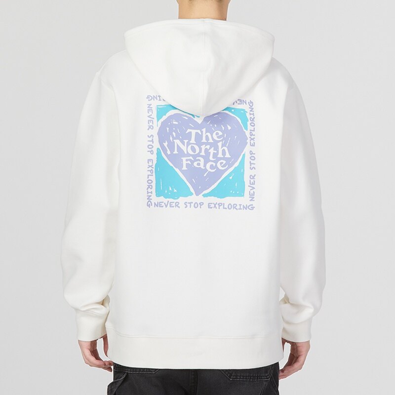Sweetheart Couple Love Print New Outdoor Sports Comfortable and Warm Hoodie 81MS