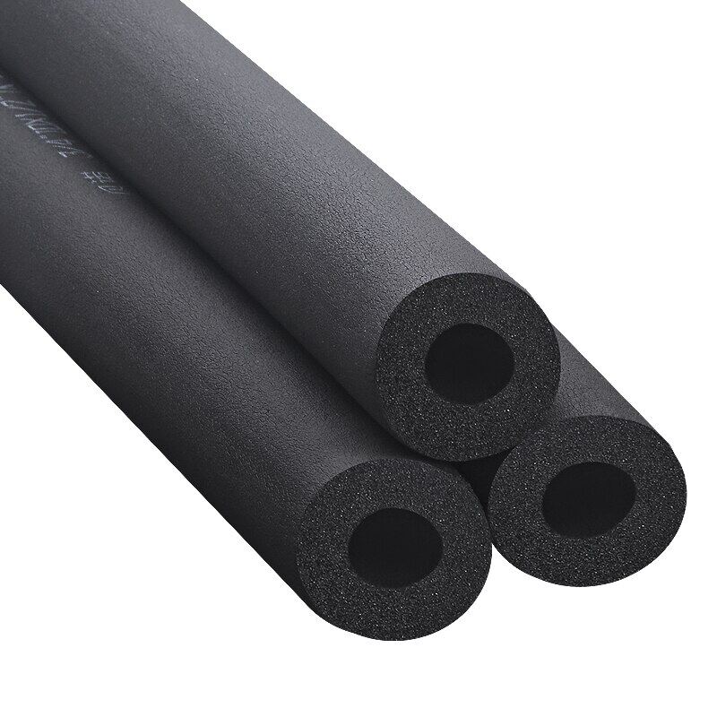 1.8M Sponge Ruer Pipe Black Waterproof Pipeline Holder Thermal Insulation Tubular Protective Sleeve Air Conditioning Fitting