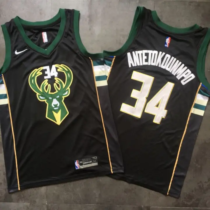 black giannis jersey