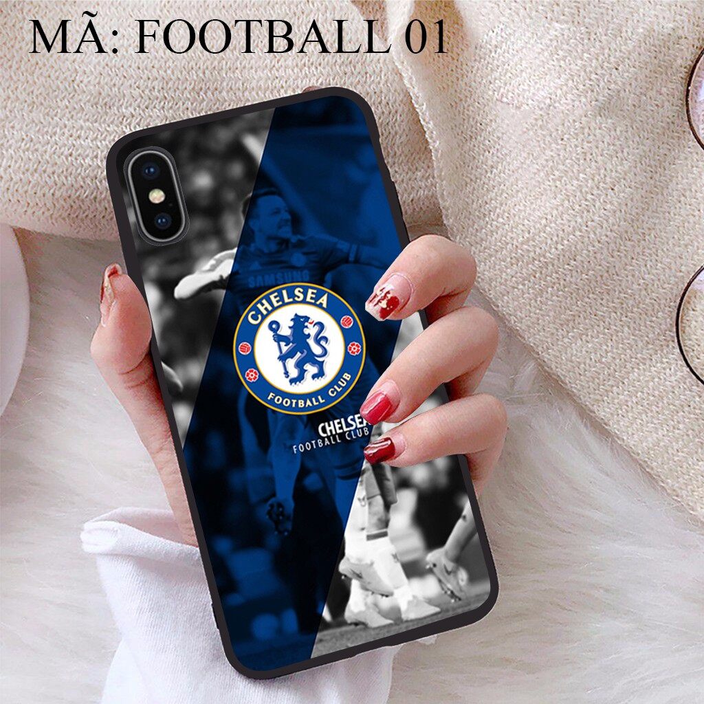 Ốp lưng iPhone X viền dẻo TPU BST CLB Bóng Đá