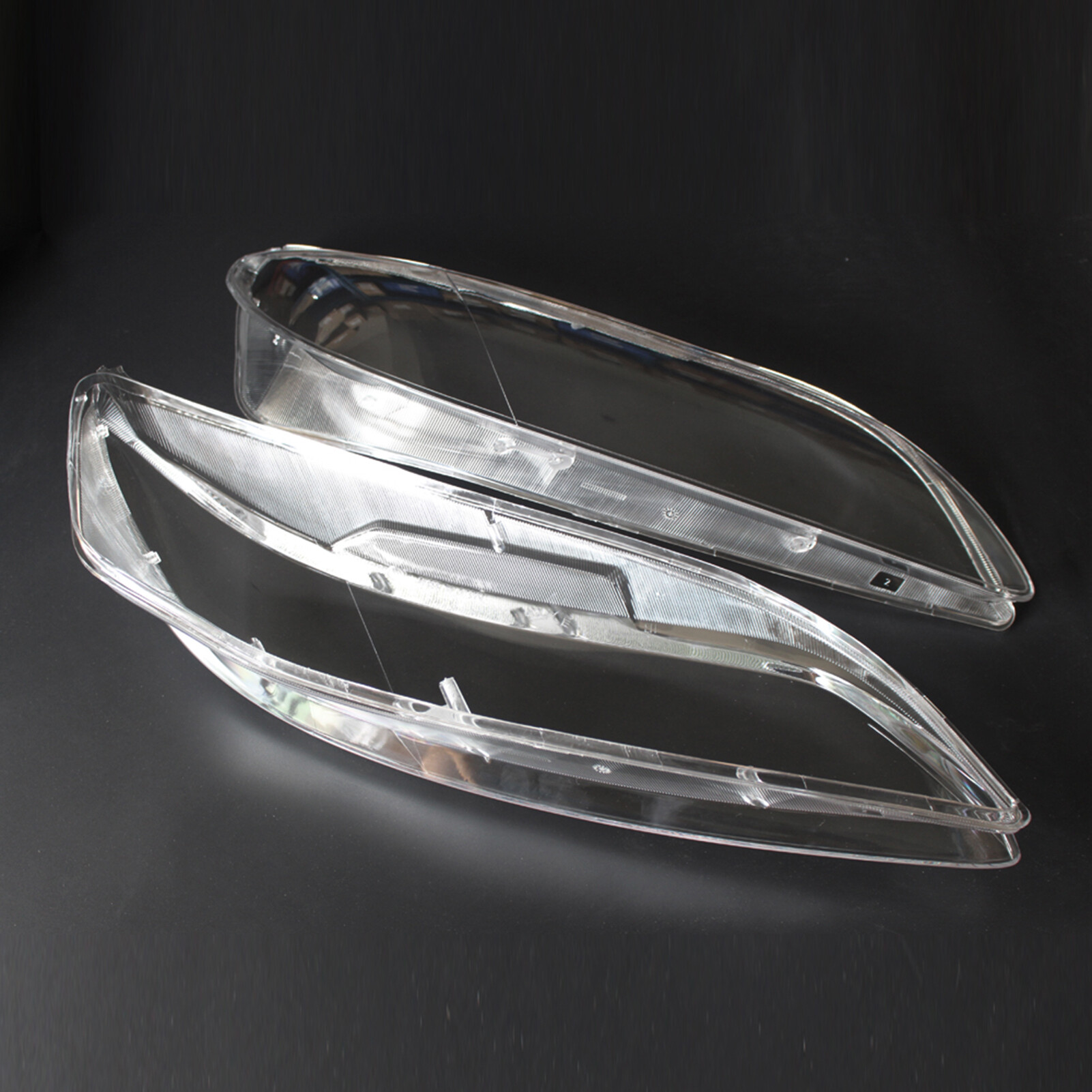 1 Pair Headlight Cover Clear Lens Left & Right Replacement for Mazda 6 2003-2007