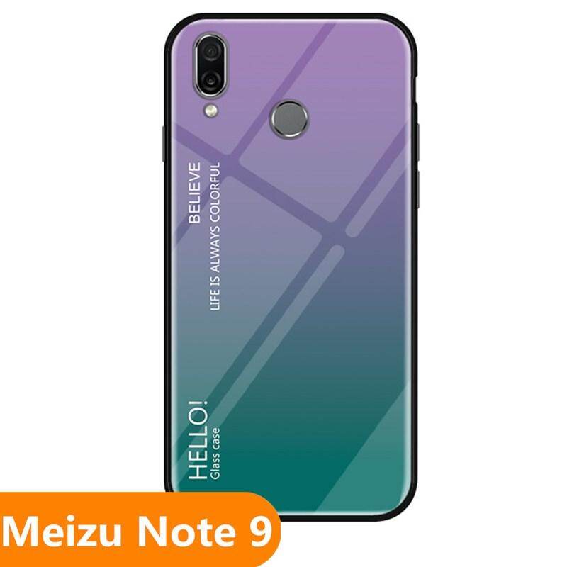 Ốp Lưng Bằng Kính Cường Lực Gradient Cho "Meizu Note 9", Ốp Bảo Vệ Điện Thoại