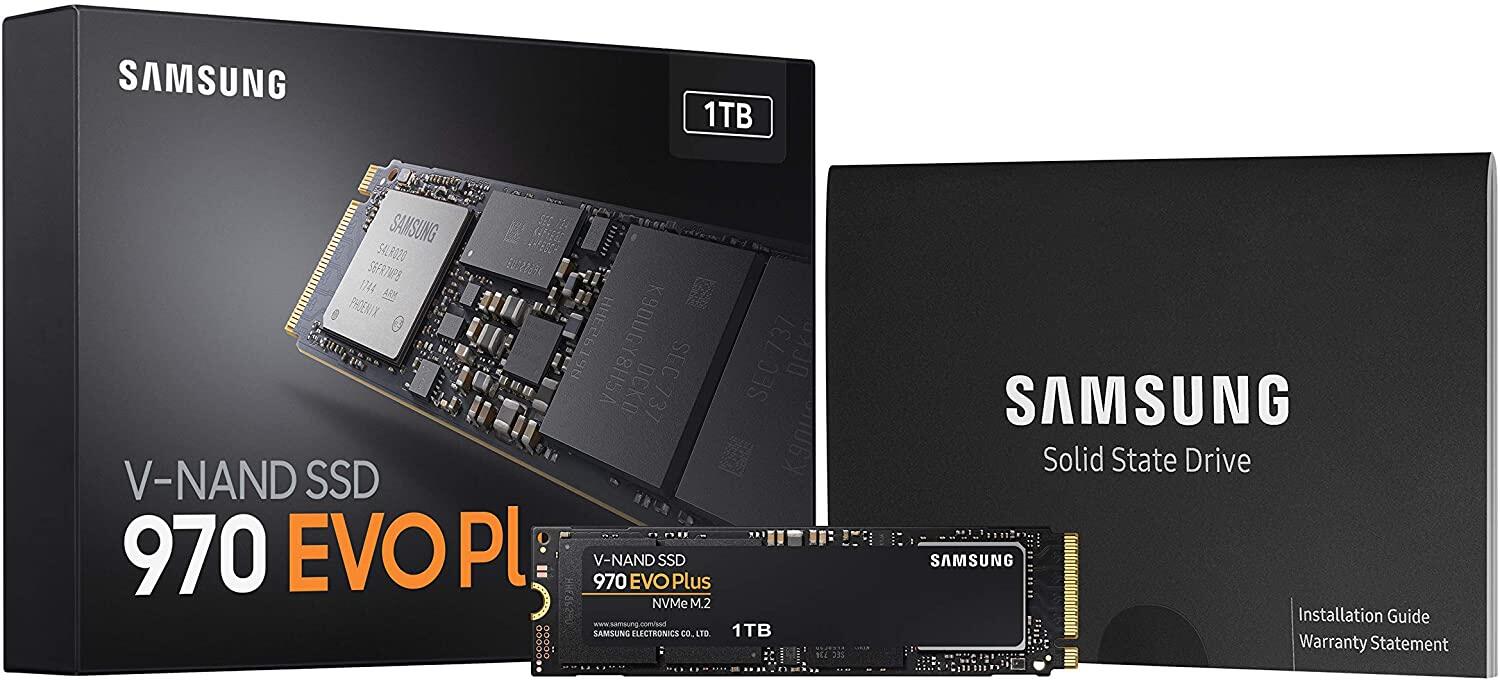 SAMSUNG 970 EVO Plus SSD NVMe Interface Internal Solid State
