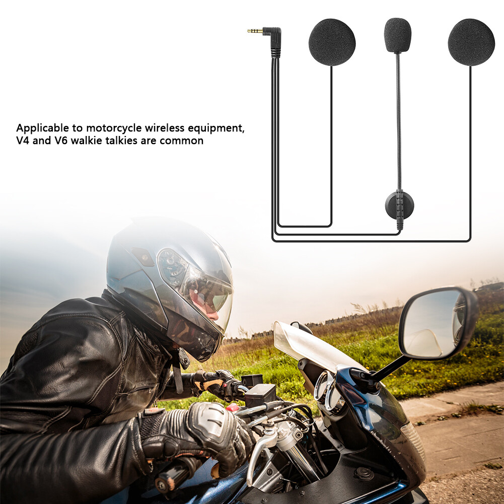 Motorcycle Helmet Professional Bluetooth-compatible Intercom Headsets Replacement for V4 V6