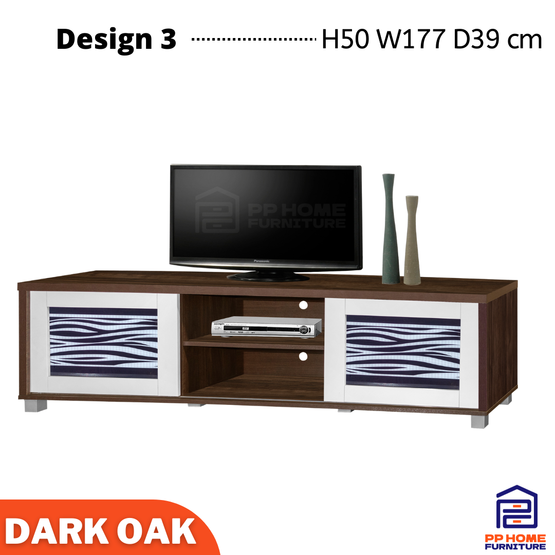 🎉CNY Sale🎉6' TV with Glass Door modern set with door/Television console/TV