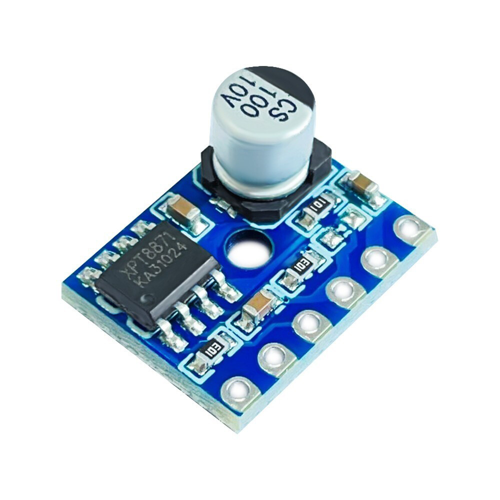 LANGTU Bo Mạch Khuếch Đại Kỹ Thuật Số Mô-đun Class D Mini 5W 5128 Bo Mạch Khuếch Đại Công Suất Âm Thanh Mono Bo Mạch Khuếch Đại Công Suất Kênh Đơn Kỹ Thuật Số Vs88715v Độ Méo Thấp Độ Ồn Thấp