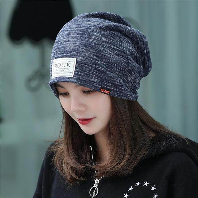 COKK New Casual Women Hat Ladies Knitted Spring Autumn Cap Women 39;s Skullies Beanies Headgear Lady Beanie Bonnet Head Cap Hip Hop
