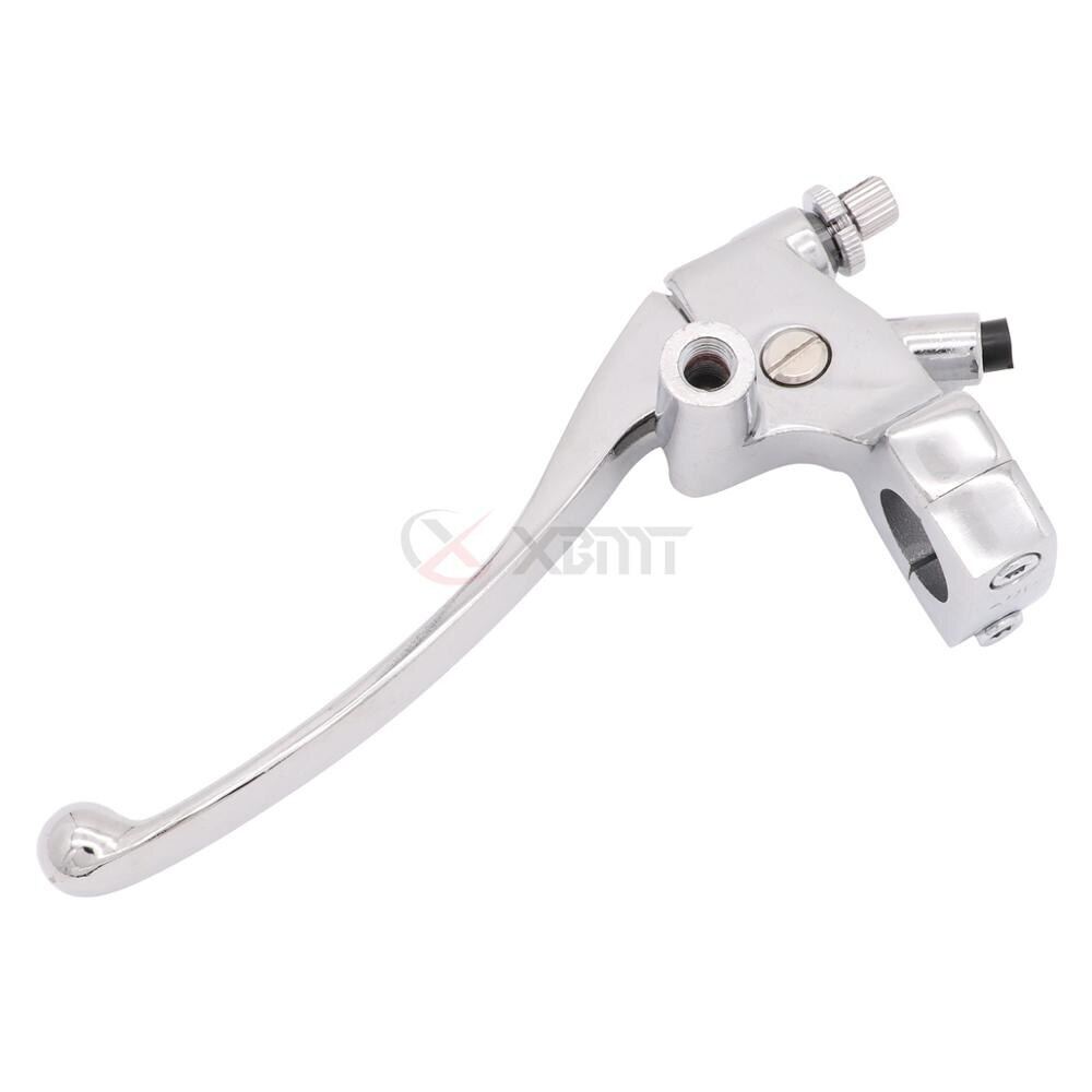 Motorcycle 1'' 25mm black chrome left clutch lever for honda magna steed vlx 400/600 shadow 250 400 600 750 vt600 vt750