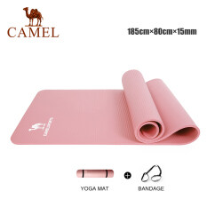 Thảm Tập Yoga Camel Sports Không Trơn Kèm Túi, Thảm Rộng Với Độ Dày 1.3Cm, Được Làm Từ Chất Liệu Nhựa NBR Chống Trơn Trượt, Cũng Thích Hợp Cho Tập Thể Dục Hay Tập Pilate