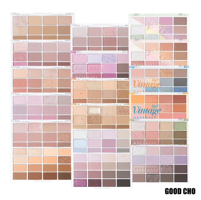 [WAKEMAKE] Soft Blurring Eye Palette (24 Colors)