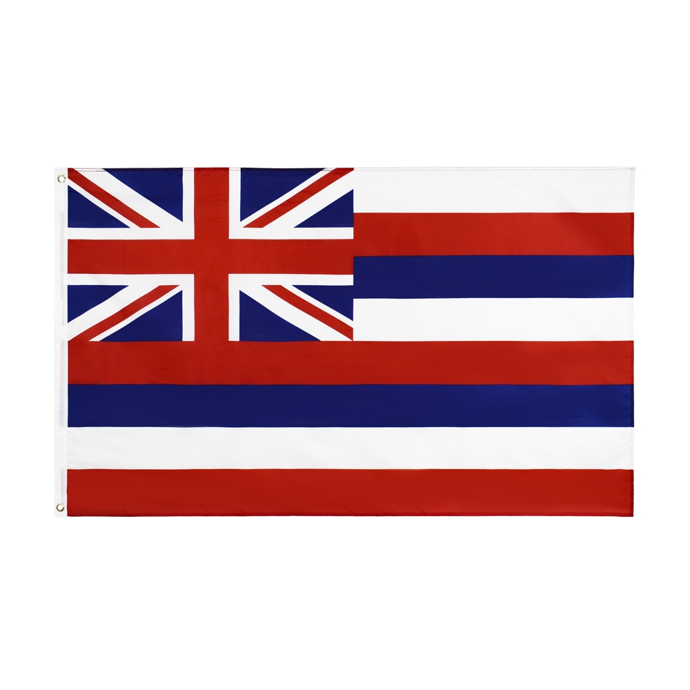 {Afei Toy Base} 90x150cm Hawaii flag banner Hawaiian Flag