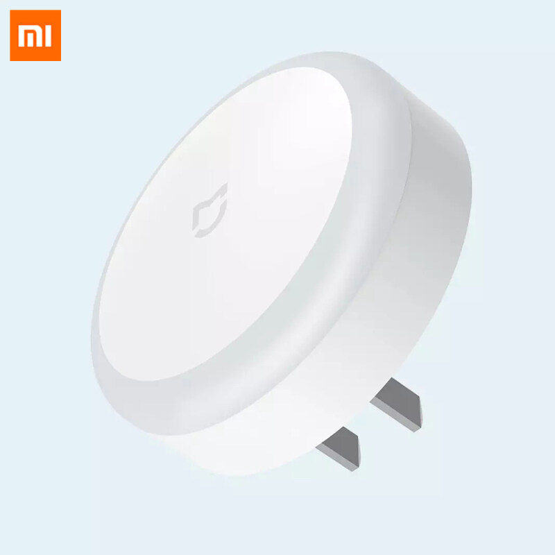 Original Xiaomi Mijia Led Induction Night Light Plug Version Lamp Automatic Lighting Touch Switch Low Energy Consumption Light For Bedroom Corridor