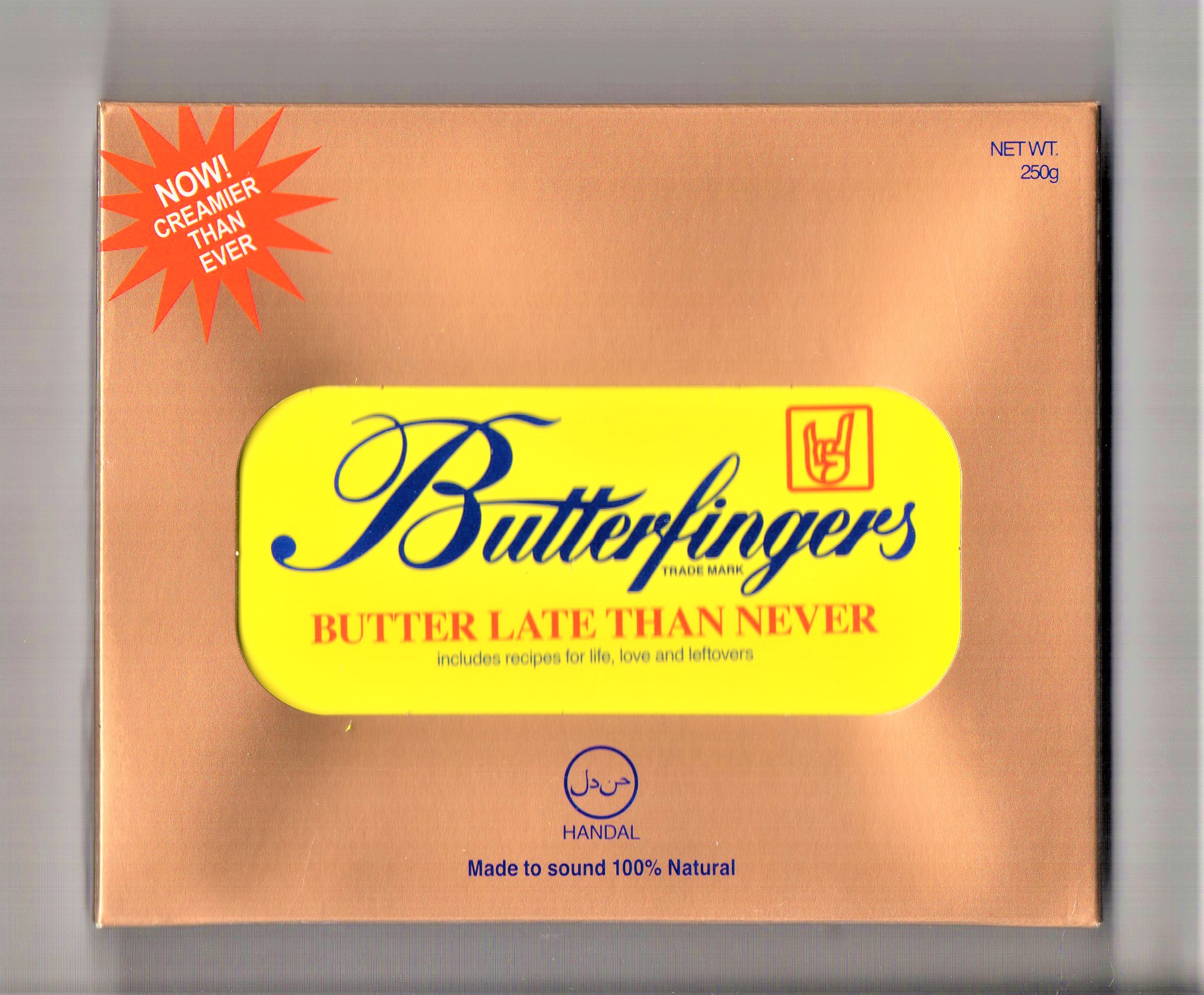 Butterfingers - Butter Late Than Never ( CD + Postcard ) *** Ready