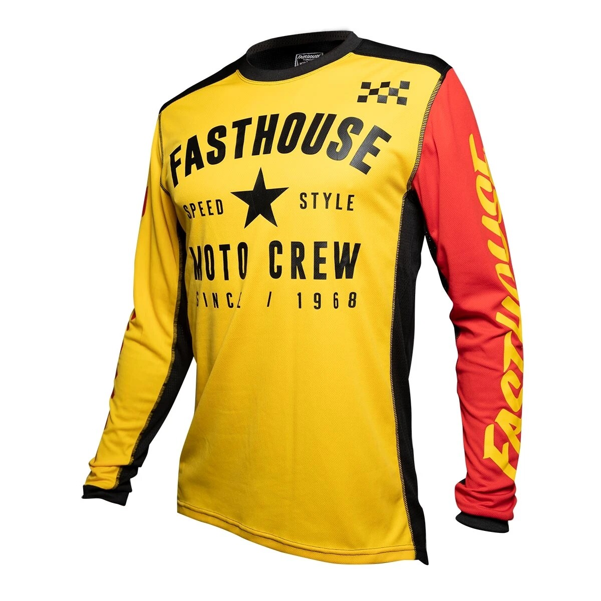 In stokc COD New 2022 Men's Breathable Motocross Bike Riding Wear Breathable Downhill Mountain Bike T-Shirt