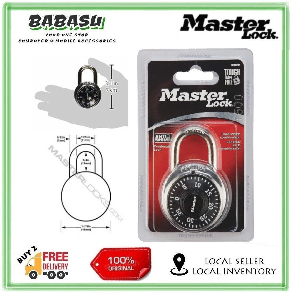Master Lock Combination-alike Cadenas 1500T