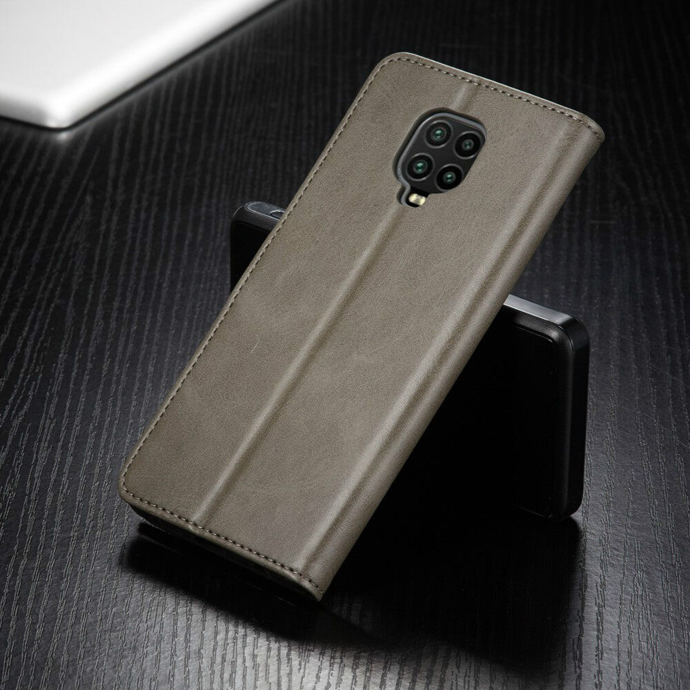 Dành Cho Xiaomi Redmi Note 9S/Redmi Note 9 Pro/Redmi Note 9 Pro Max Ốp Dạng Ví Lật Retro Từ Tính Bao Da Đựng Điện Thoại Có Chân Đế Vỏ Khe Cắm Thẻ