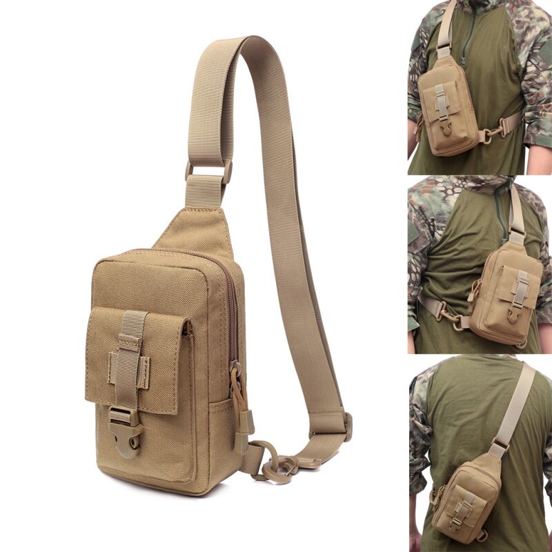 Outdoor (Tactical) Chest Bag Traveling Climbing BackpackSingle Shoulder Diagonal Bag For Sport Camping Hiking
