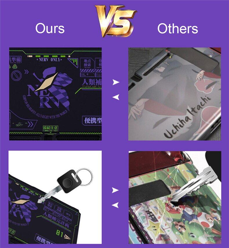 Thiết Kế Evangelion Cho Máy Chơi Game Nintendo Switch & Joy-Con Joypad Ốp Bảo Vệ Trò Chơi NS Sáng Tạo Vỏ Máy Chủ
