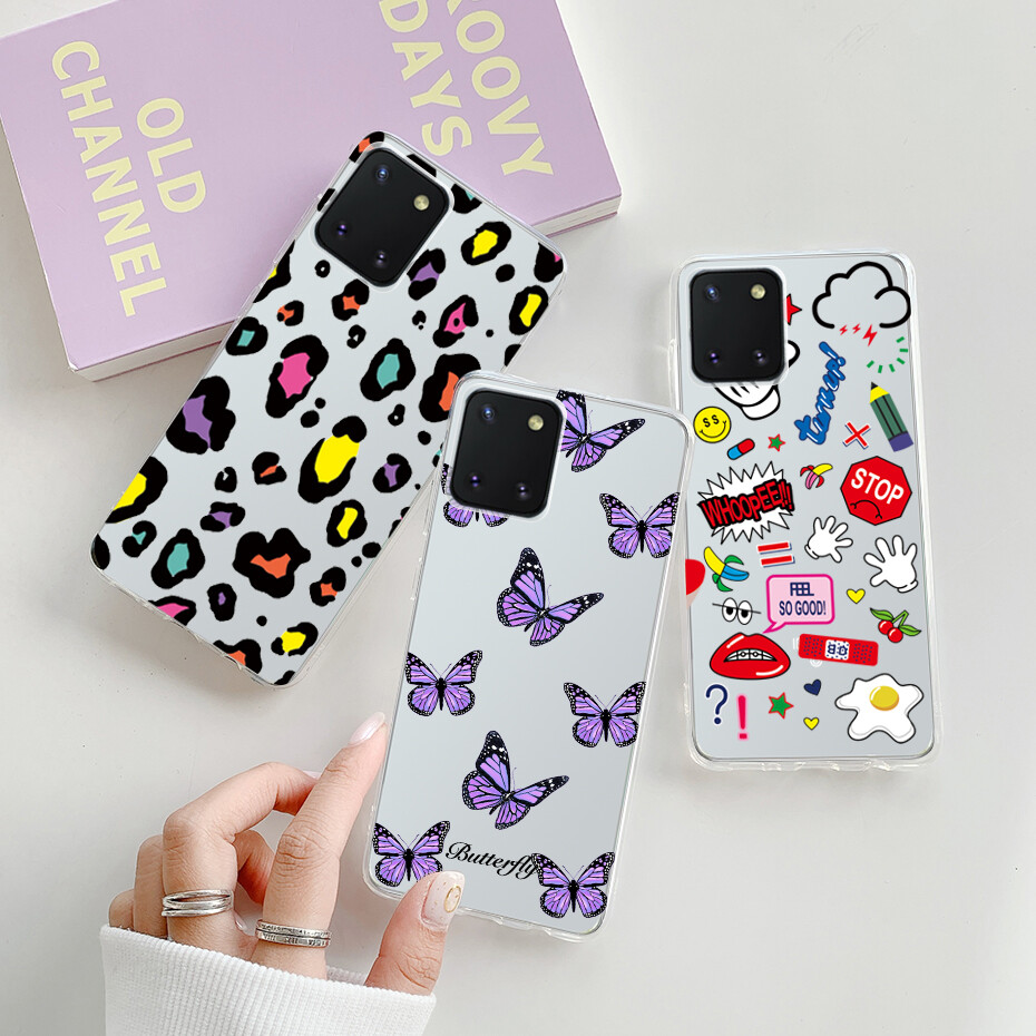 For Samsung Galaxy Note 10 Lite Case Soft Silicone TPU Back Cover Phone Case For Samsung Galaxy Note 10 Lite Casing