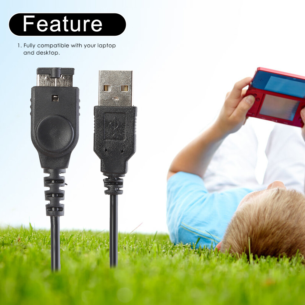 1.2m/3.9ft USB Charging Advance Line Cord Cable for SP/GBA/GameBoy/NS/DS