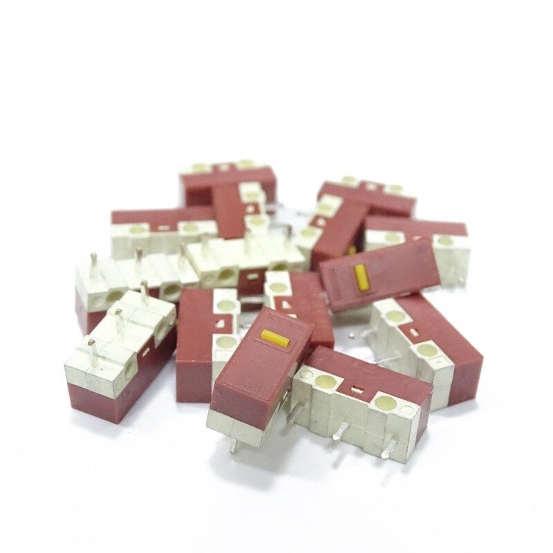 【New Arrival】 2/10Pcs Mouse Momentary Push Button Micro Limit Switch 3Pins 30Million for HUANO Silent Mouse Micro Switch